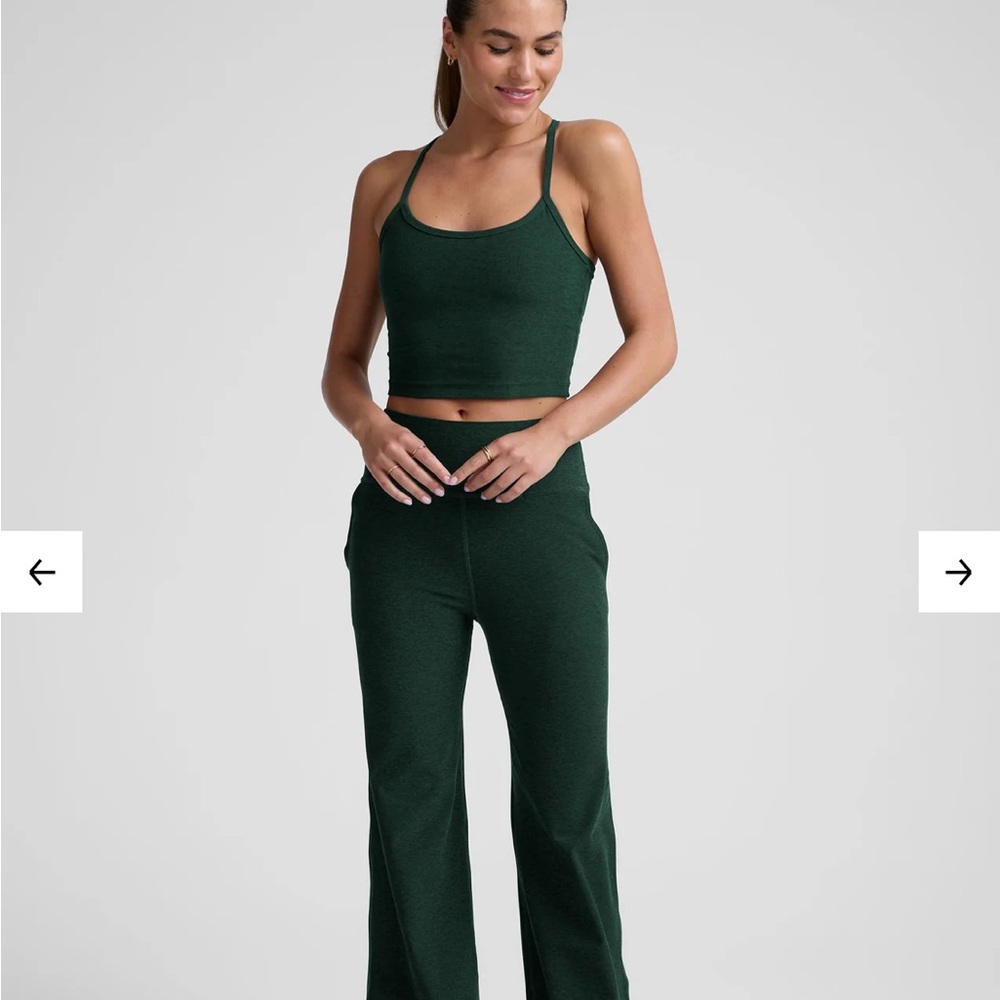 Spacedye Slim Racerback Cropped Tank